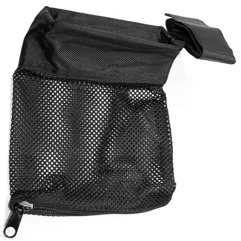 Bolsa recogida de vainas caza en malla resistente nailon negra - imagen 2