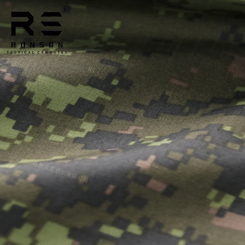 Tela ripstop camuflaje CADPAT impermeable con IRR - imagen 4