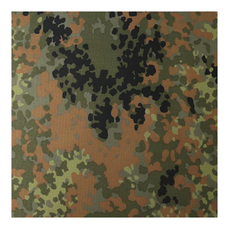 Tejido Cordura 500D Flecktarn Woodland Resistente al Agua – Tela Táctica Ripstop - imagen 5