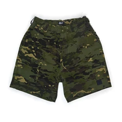 Pantalones cortos tácticos camuflaje ripstop transpirable naranja