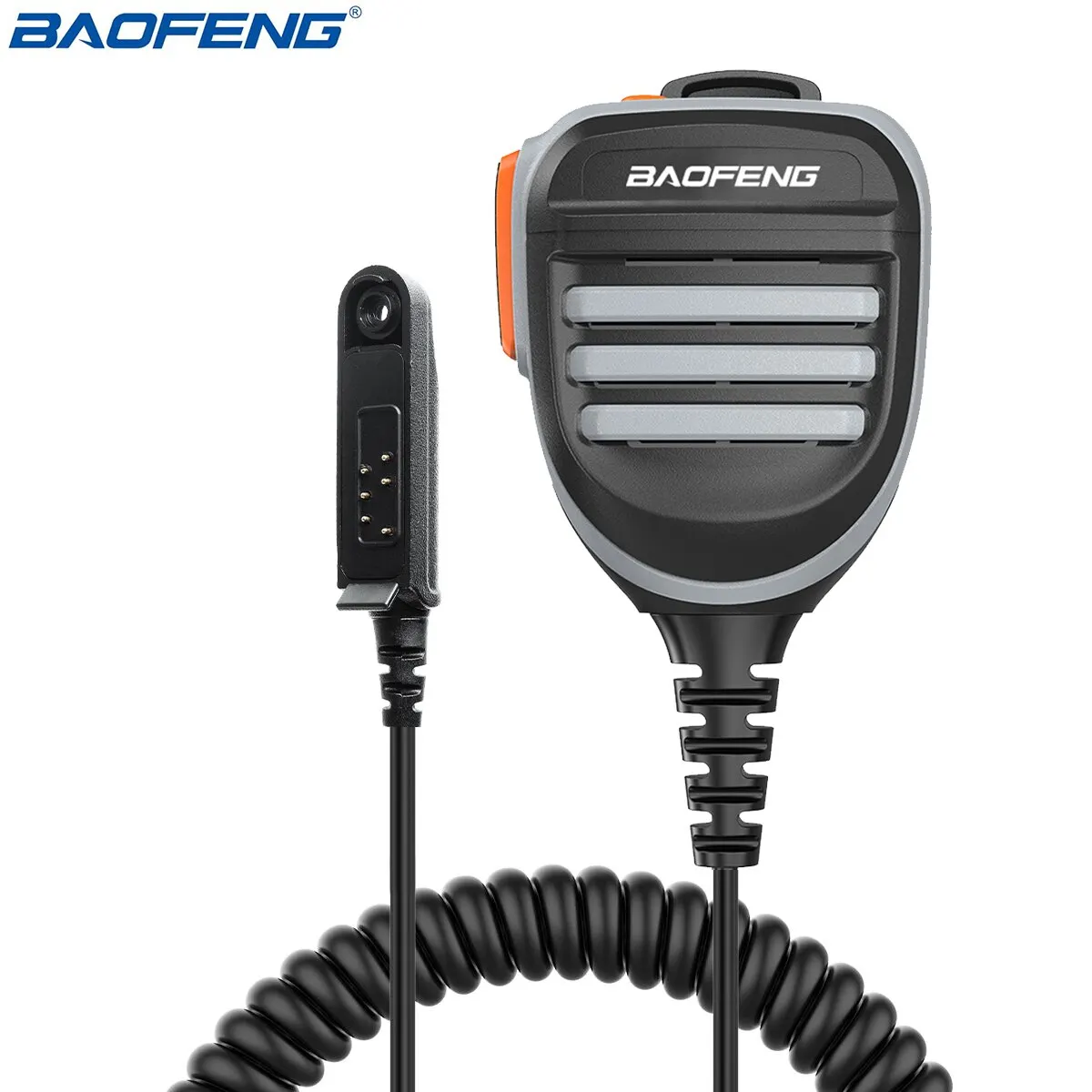 Altavoz y micrófono impermeable Baofeng para walkie talkie