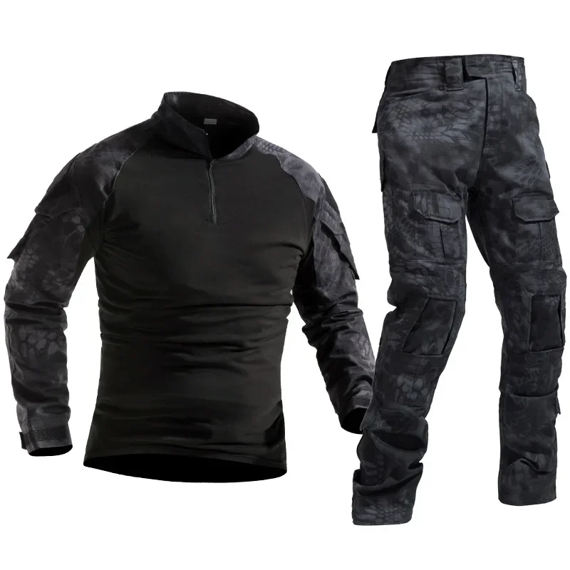 Traje táctico de camuflaje ripstop para hombre – airsoft y caza - imagen 2