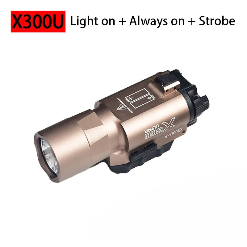 SureFire X300 linterna táctica LED estroboscópica compatible Picatinny - imagen 2
