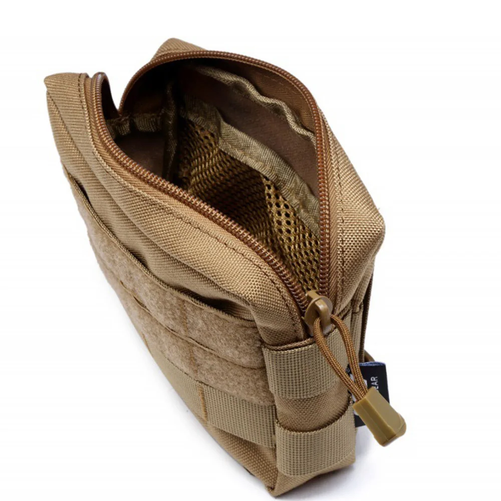 Bolsa táctica MOLLE EDC de cintura para primeros auxilios exterior