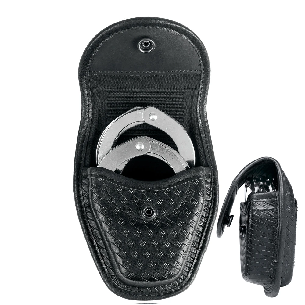 Funda táctica para esposas dobles con broche oculto y lazo cinturón - imagen 5