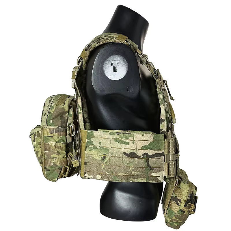 Uniontac chaleco táctico 1000D nylon con mochila frontal - imagen 5