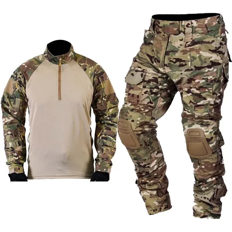 Vista completa del conjunto camuflado