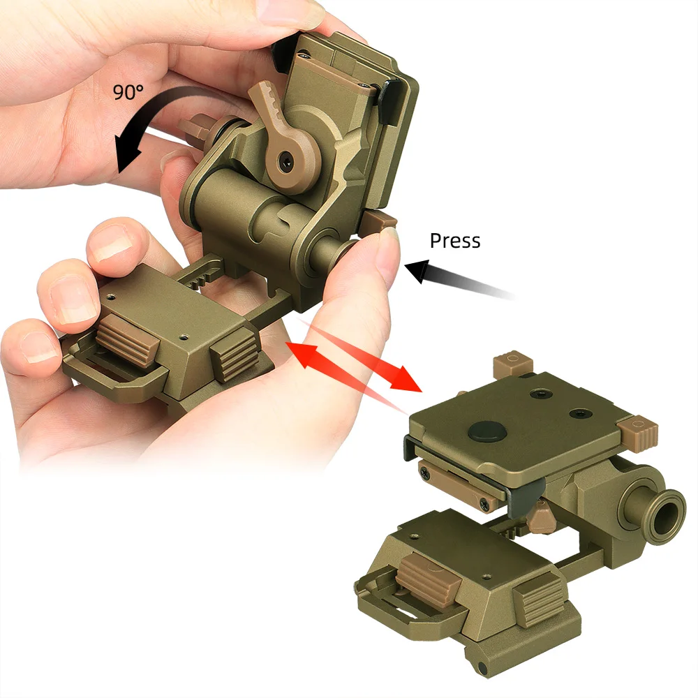 Adaptador NVG PVS-14 L4G24 para montura en casco y gafas - imagen 5