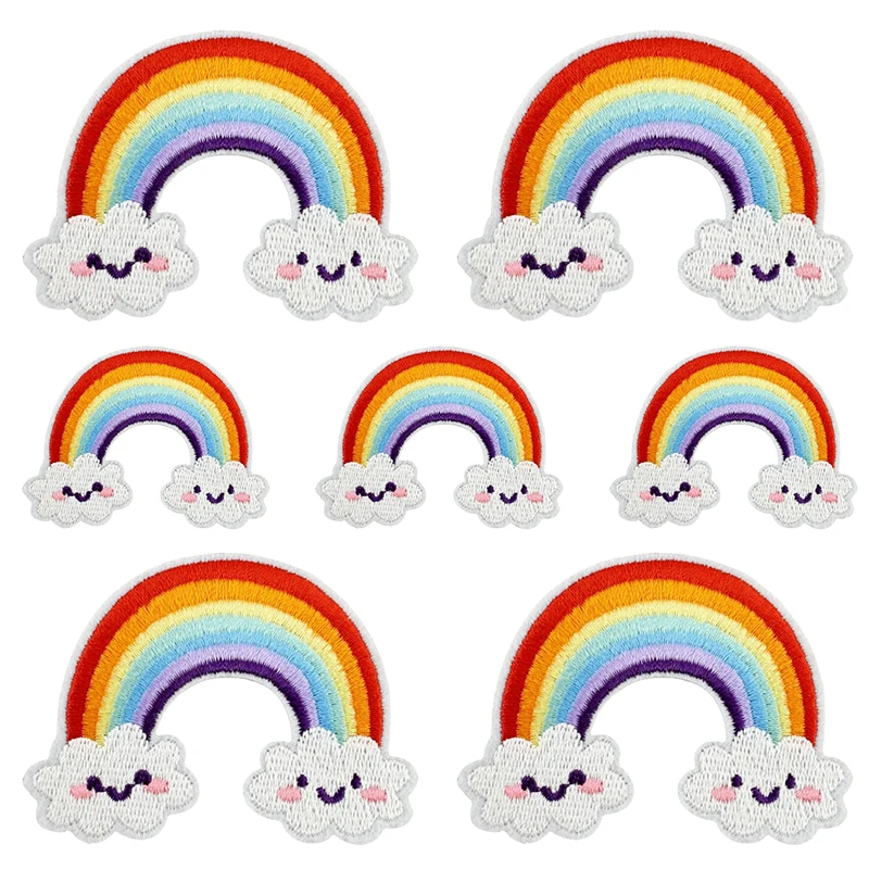 Diferentes diseños de mariposas, unicornios y arcoíris del lote