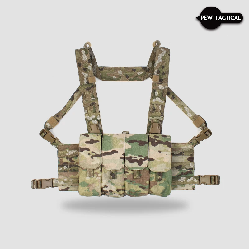 PEW Tactical GT Recce Rig – Chest Rig MOLLE para Airsoft - imagen 4
