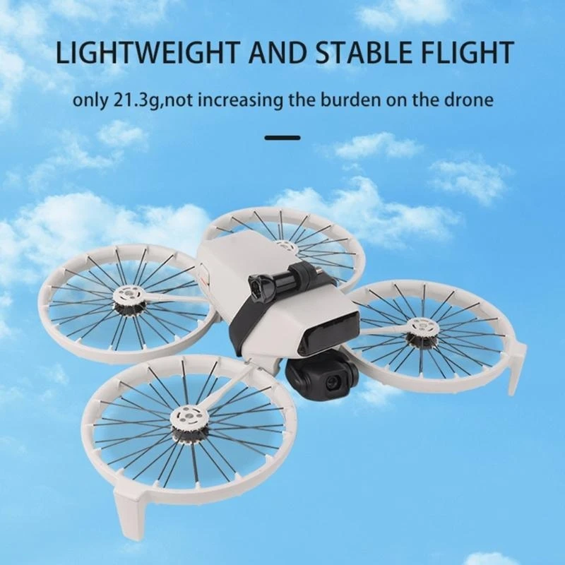 Soporte de cámara de dron extensible con adaptador de montaje