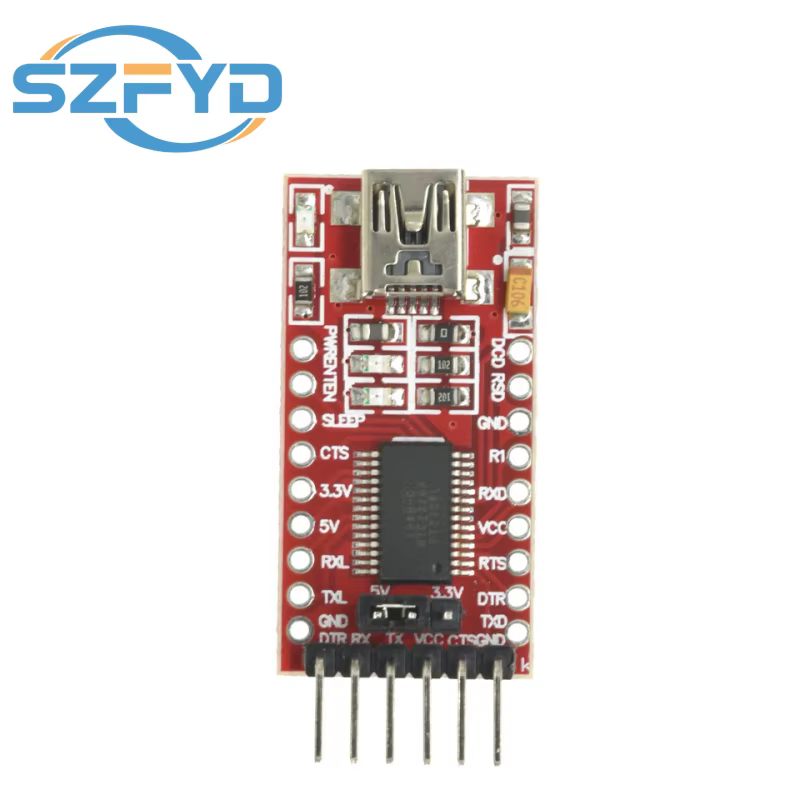 FT232RL FTDI USB TTL Módulo: adaptador serie 3.3V/5V para Arduino - imagen 4