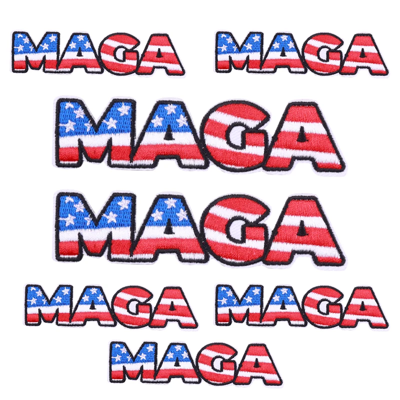 Parches bordados de bandera y letras para chaqueta táctica - imagen 3