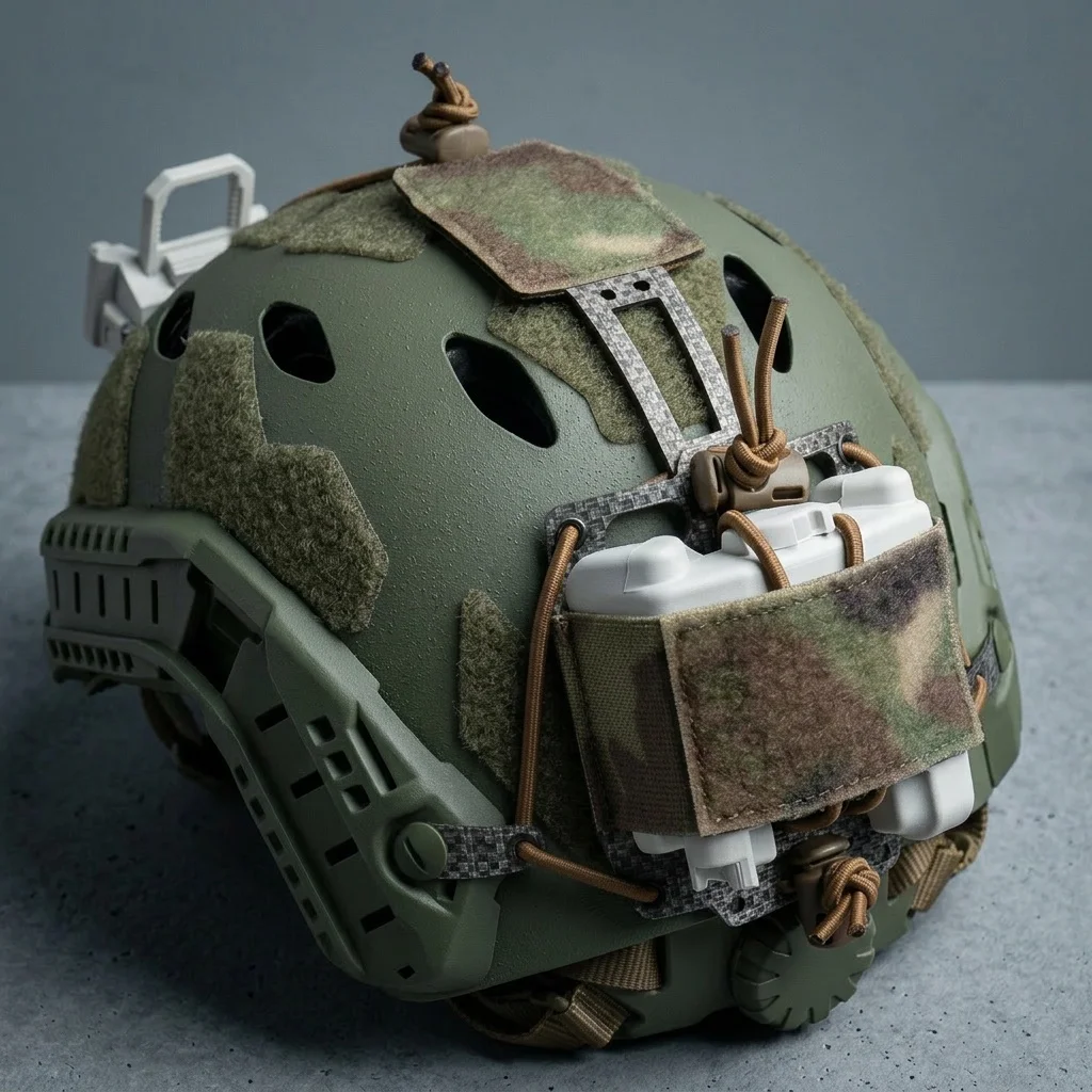 PVS31 estuche batería casco táctico NVG para FAST Airsoft - imagen 4