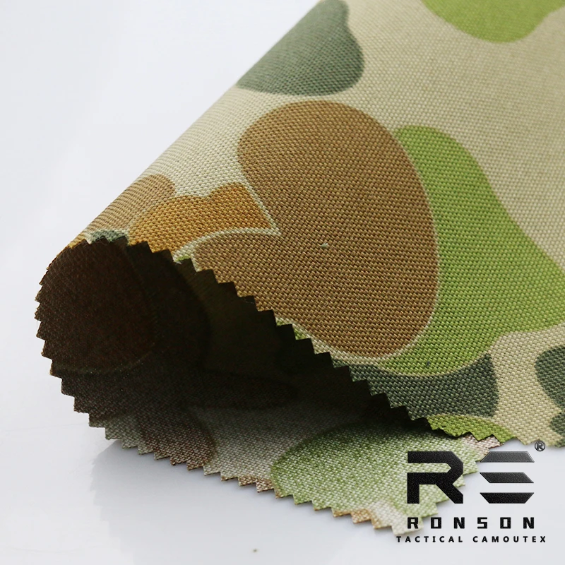 Tela táctica camuflaje Australia Oxford poliéster para chaleco bolso