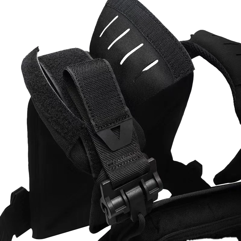 Chaleco táctico Airsoft ajustable protector ligero MOLLE caza - imagen 2