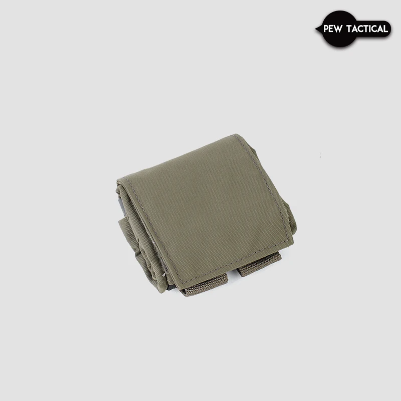 PEW-Mini bolsa basura táctica Airsoft enrollable con clip revista - imagen 5