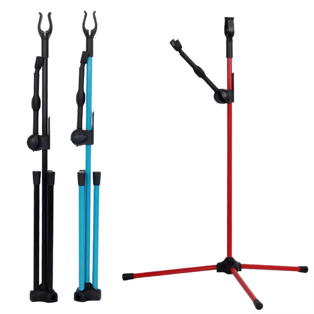 Soporte plegable de fibra de vidrio para arco