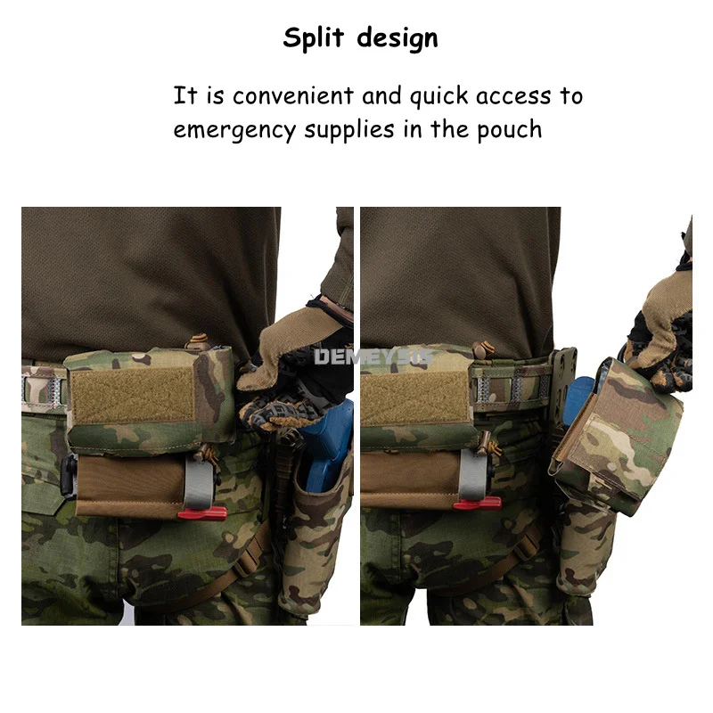 Bolsa IFAK MOLLE compacta de primeros auxilios tácticos - imagen 3