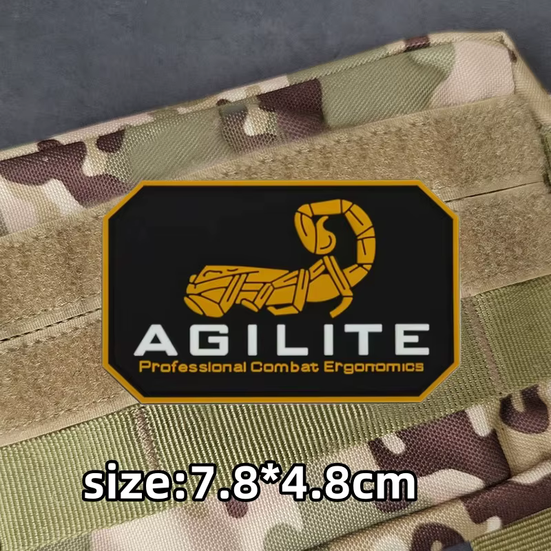 Parche AGILITE con diferentes acabados