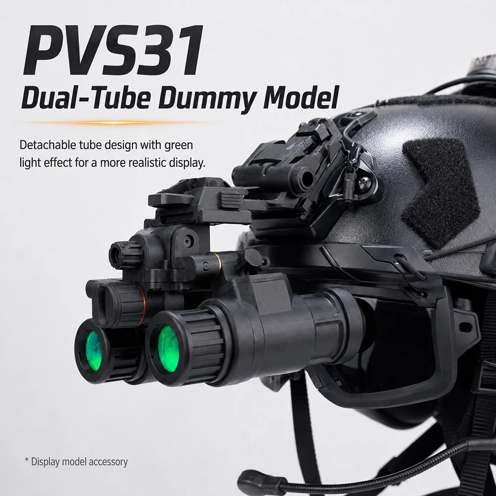 Casco táctico FAST airsoft con réplica NVG, auriculares y gafas