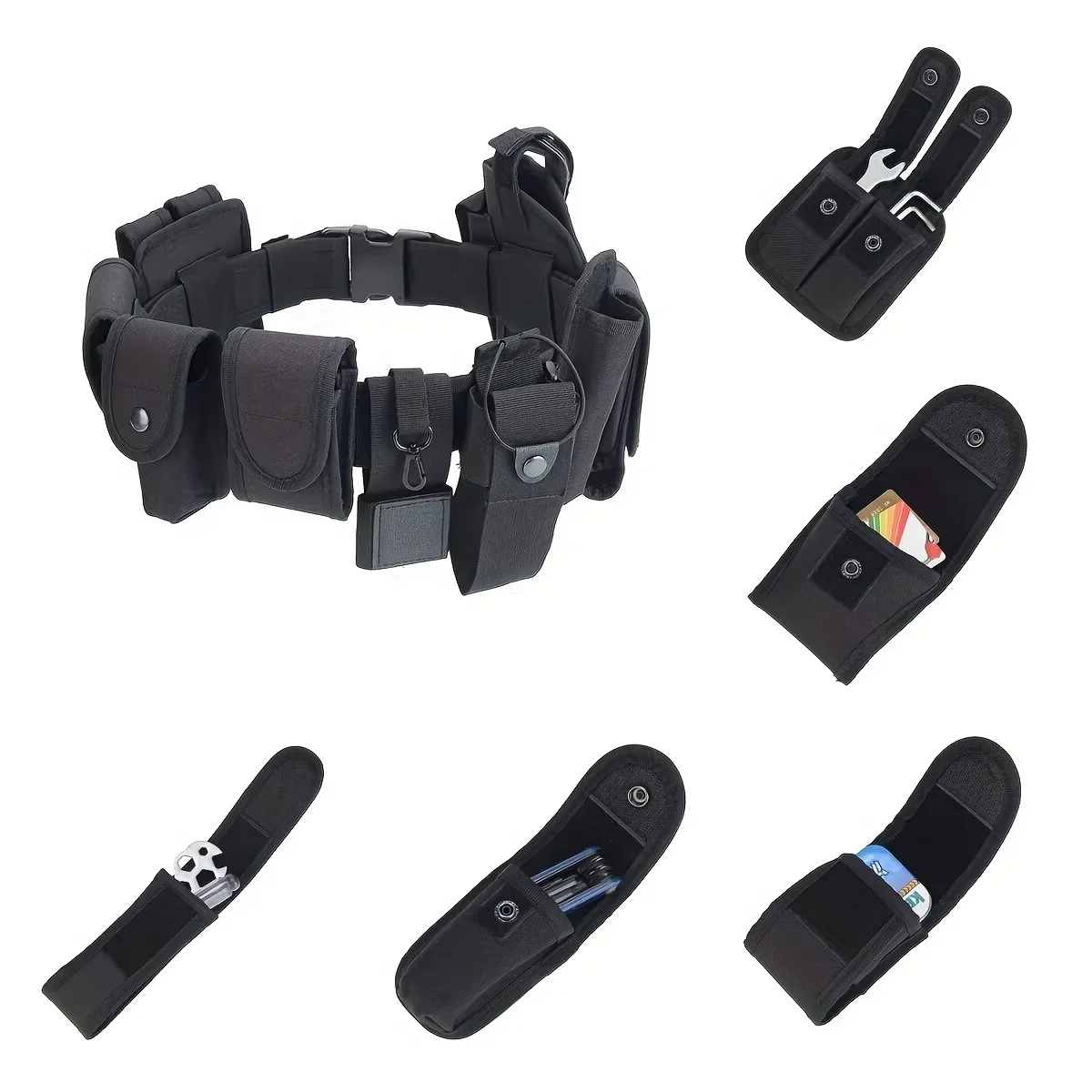 Cinturón táctico multifuncional para exteriores y combate - imagen 5