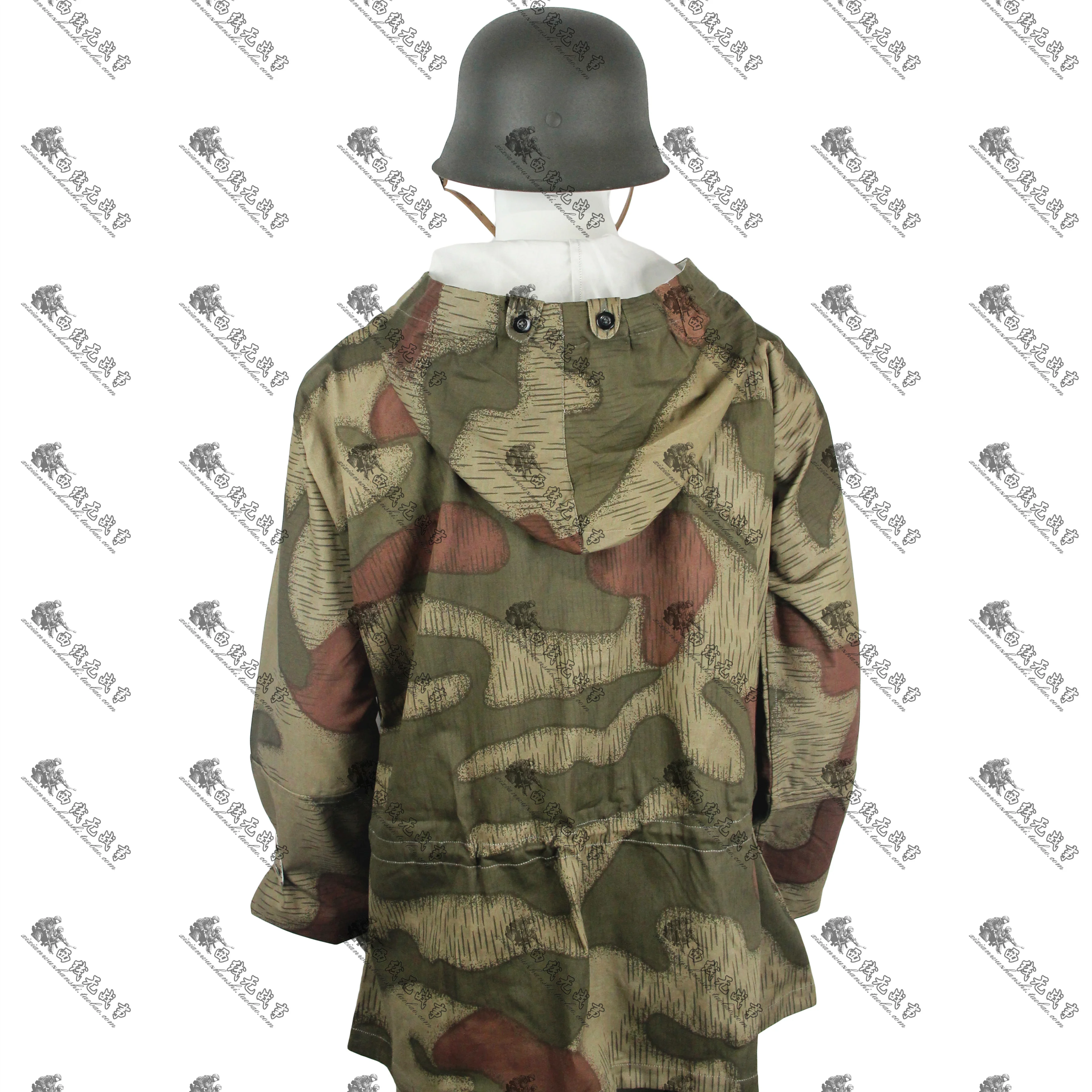 Sudadera con capucha de camuflaje té alemán coser o planchar - imagen 3