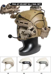 Riel Picatinny para casco táctico – Accesorio profesional