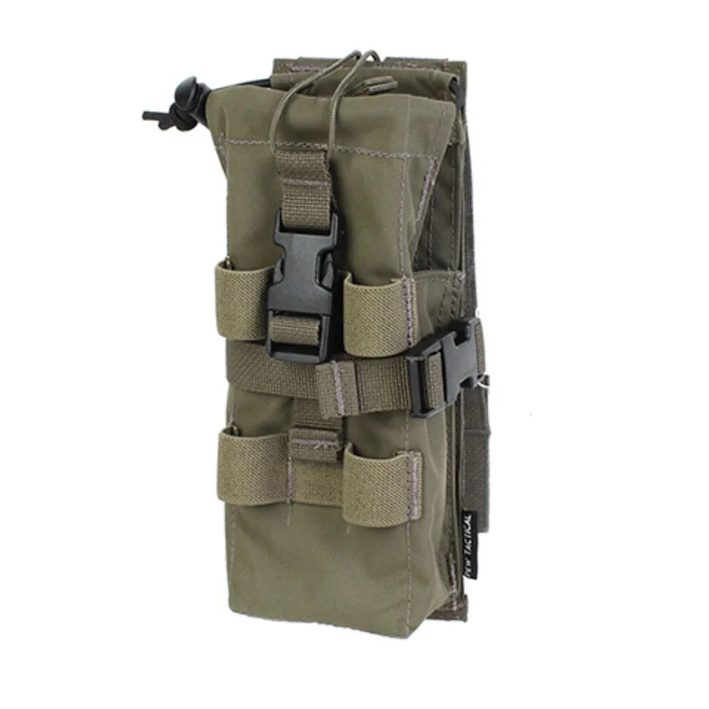 Bolsa montada en plate carrier vista lateral