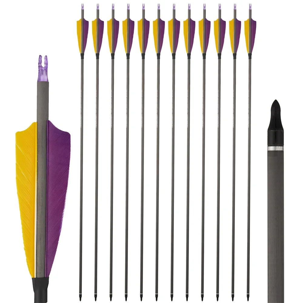 Flechas listas para montaje y tiro