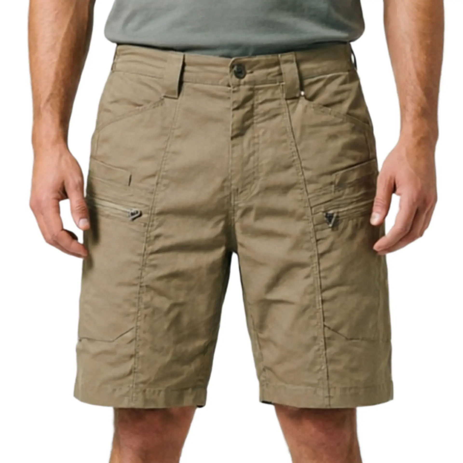 Pantalones Cortos Tácticos Impermeables con Bolsillos – Senderismo y Funcional - imagen 3