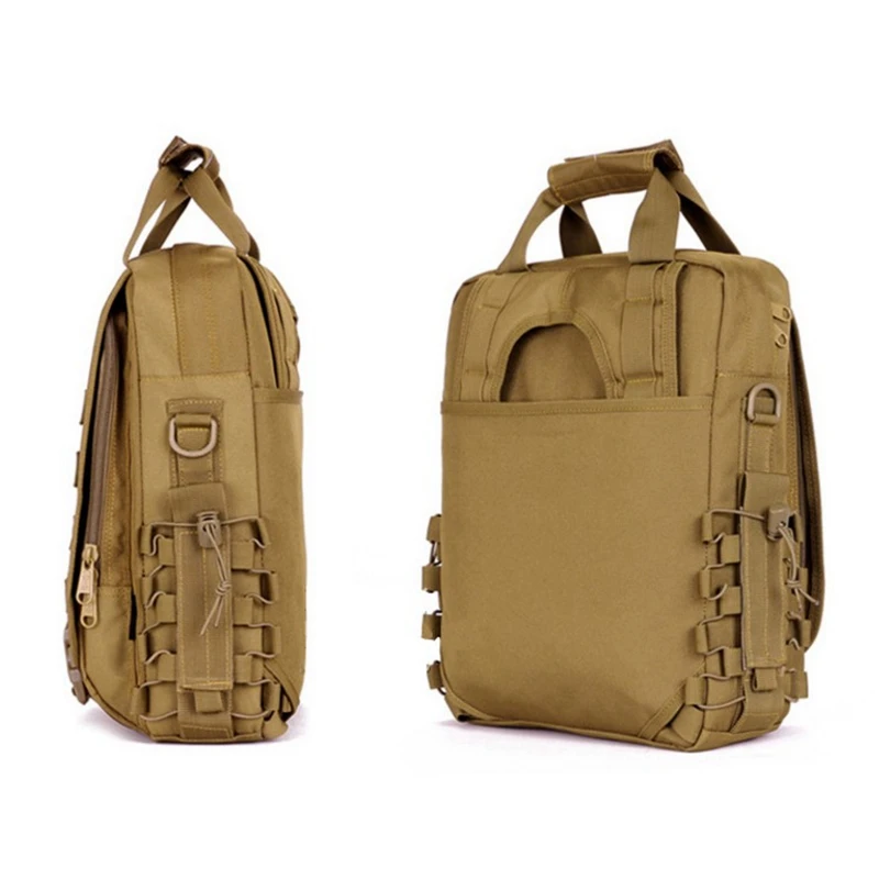 Mochila táctica MOLLE con compartimento para portátil y camping - imagen 5