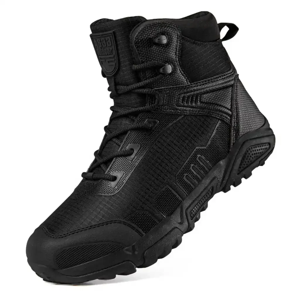 Botas tácticas vulcanizadas para senderismo y combate - imagen 2