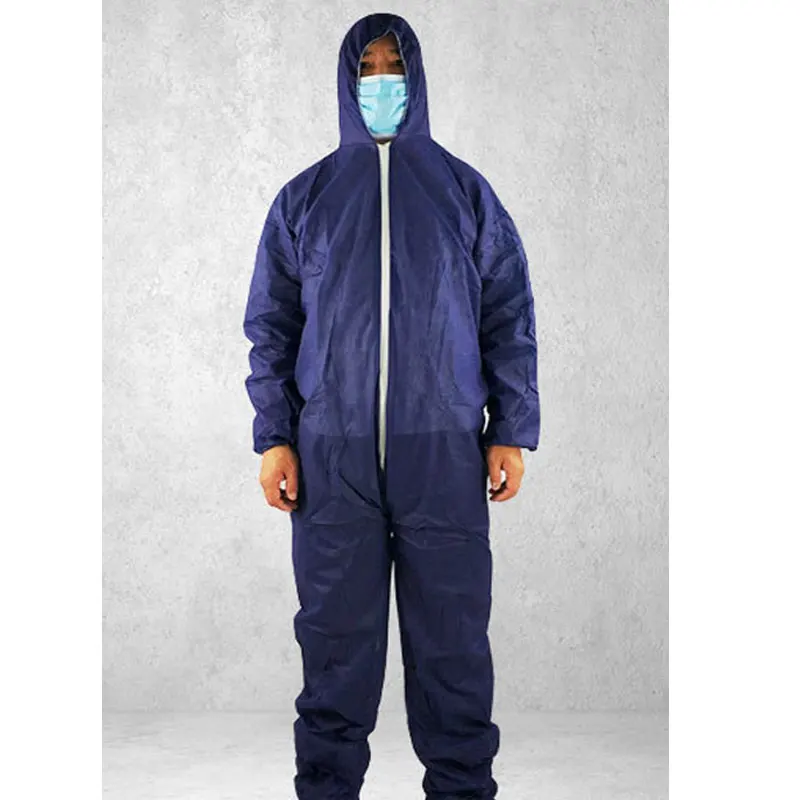 Traje de protección desechable transpirable anti polvo laboral