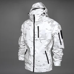 Chaqueta táctica camuflaje MCAP poliéster y algodón outdoor
