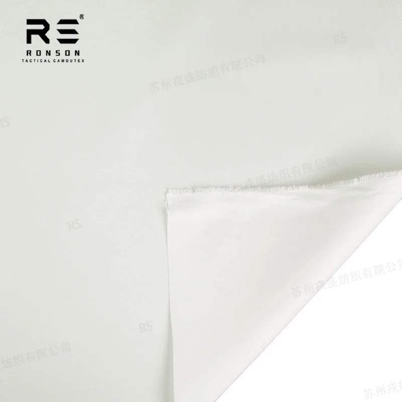Tela táctica camuflaje blanco de nylon Cordura impermeable PU