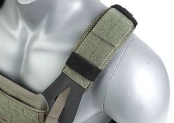 PEW TACTI Chaleco táctico portaplacas con malla transpirable