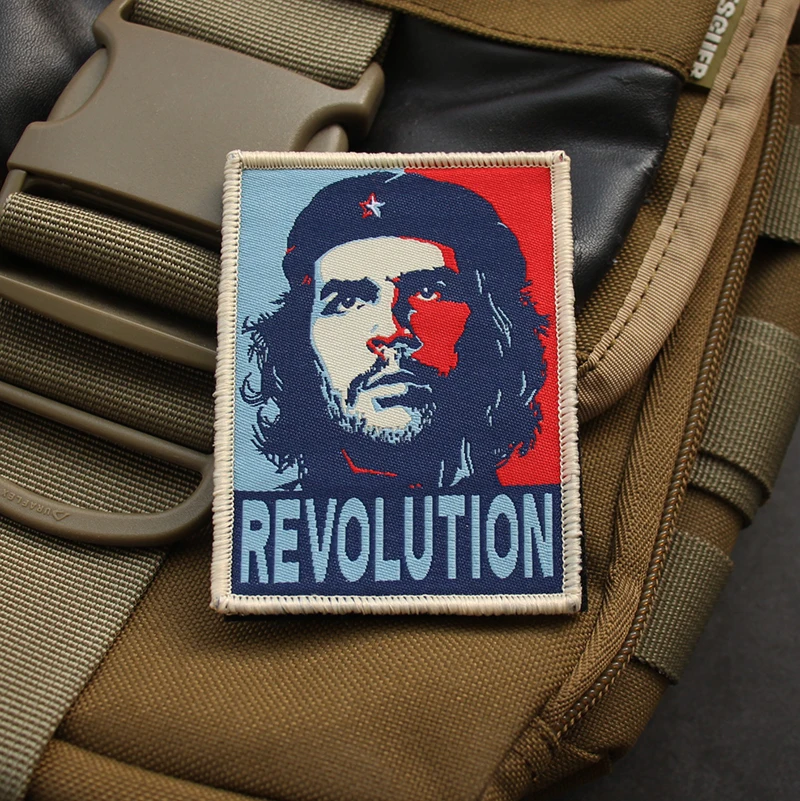 Parche bordado Che Guevara – Repujé táctico para equipamiento - imagen 2