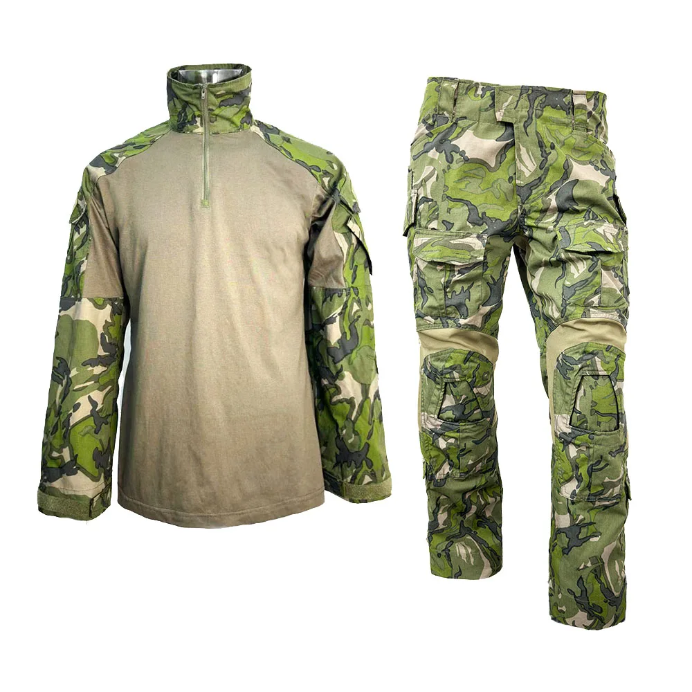 Pantalones tácticos de camuflaje hoja grande para combate y trabajo - imagen 4