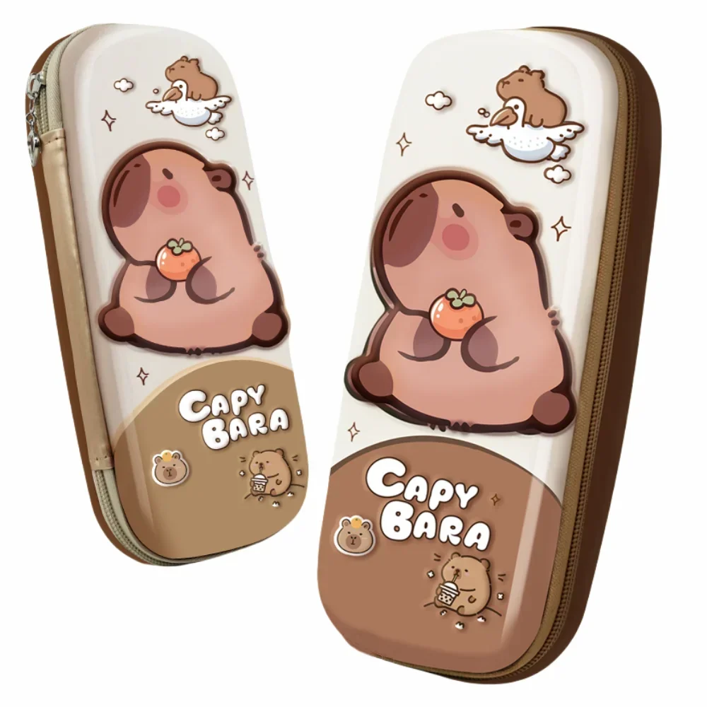 Estuche rígido impermeable con capibara, resistente y estanco - imagen 3