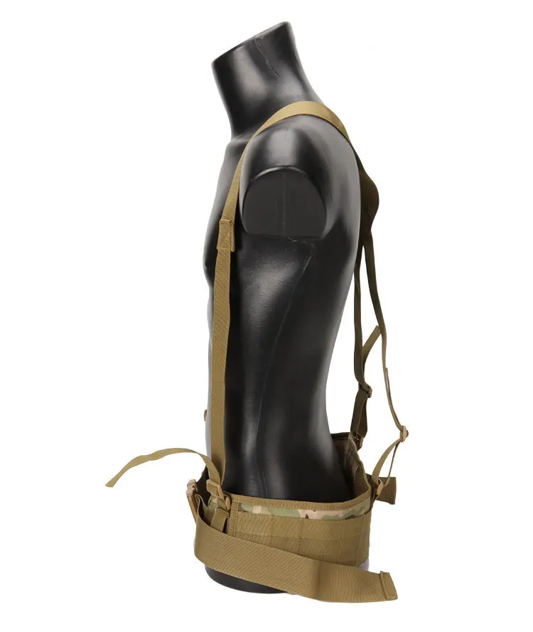 Cinturón táctico CS con diseño MOLLE frontal