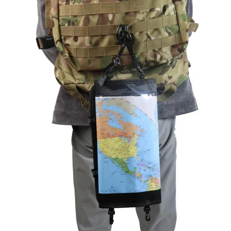 Funda transparente PVC para mapas impermeable exterior y senderismo - imagen 4
