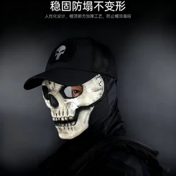 Call of Duty Airsoft: equipo con máscara fantasma y auriculares
