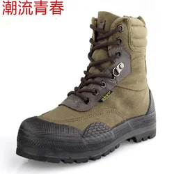 Botas tácticas camuflaje militar – Lona resistente con cordones para hombre
