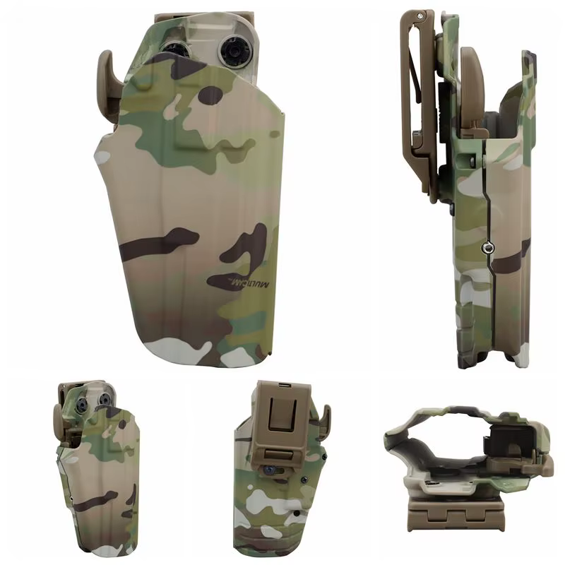 Funda táctica QLS para S&W M&P, CZ 75 y Ruger 1911 - imagen 4