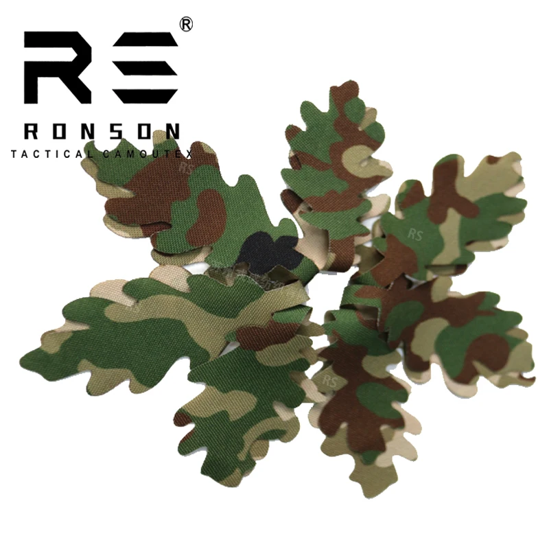 Tira de camuflaje para cubierta de casco ghillie ribeteada textil - imagen 3