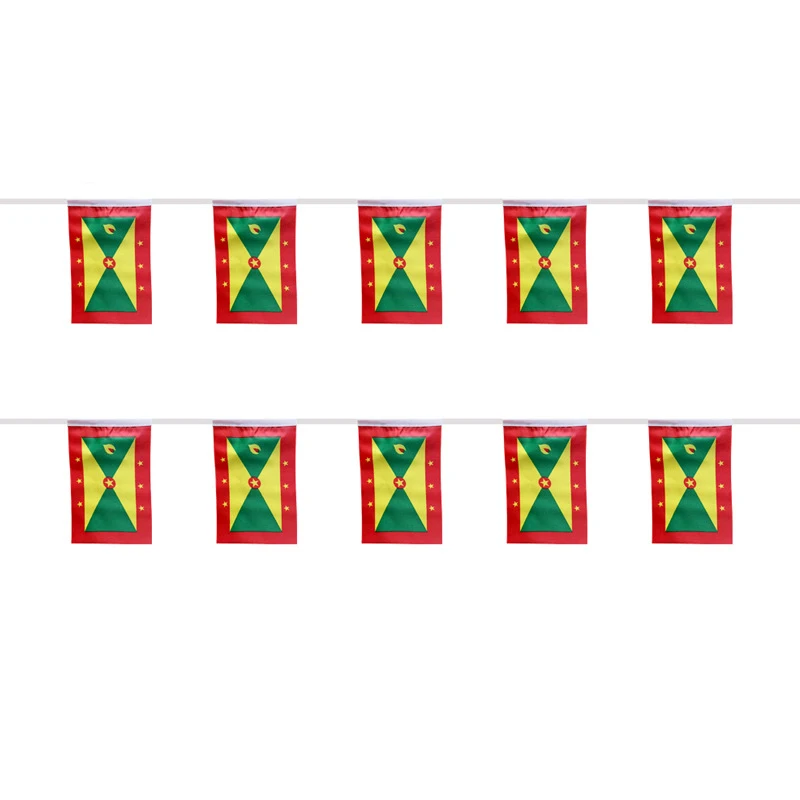 Banderines de Granada en guirnalda