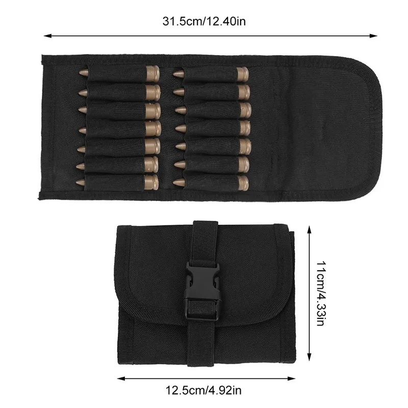 Portacartuchos MOLLE mini bolsa redonda para cartuchos - imagen 5