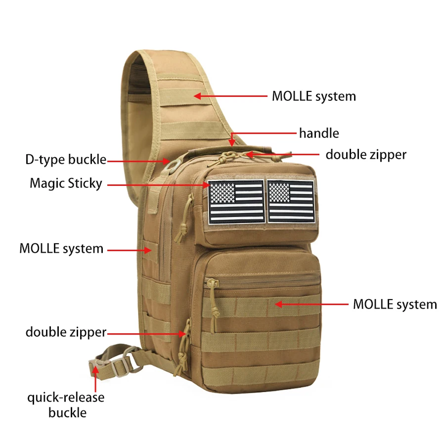 Correa tejida MOLLE para adaptar accesorios