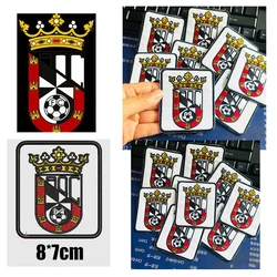 Parche bordado táctico logotipo rayas y chevrons – coser o velcro